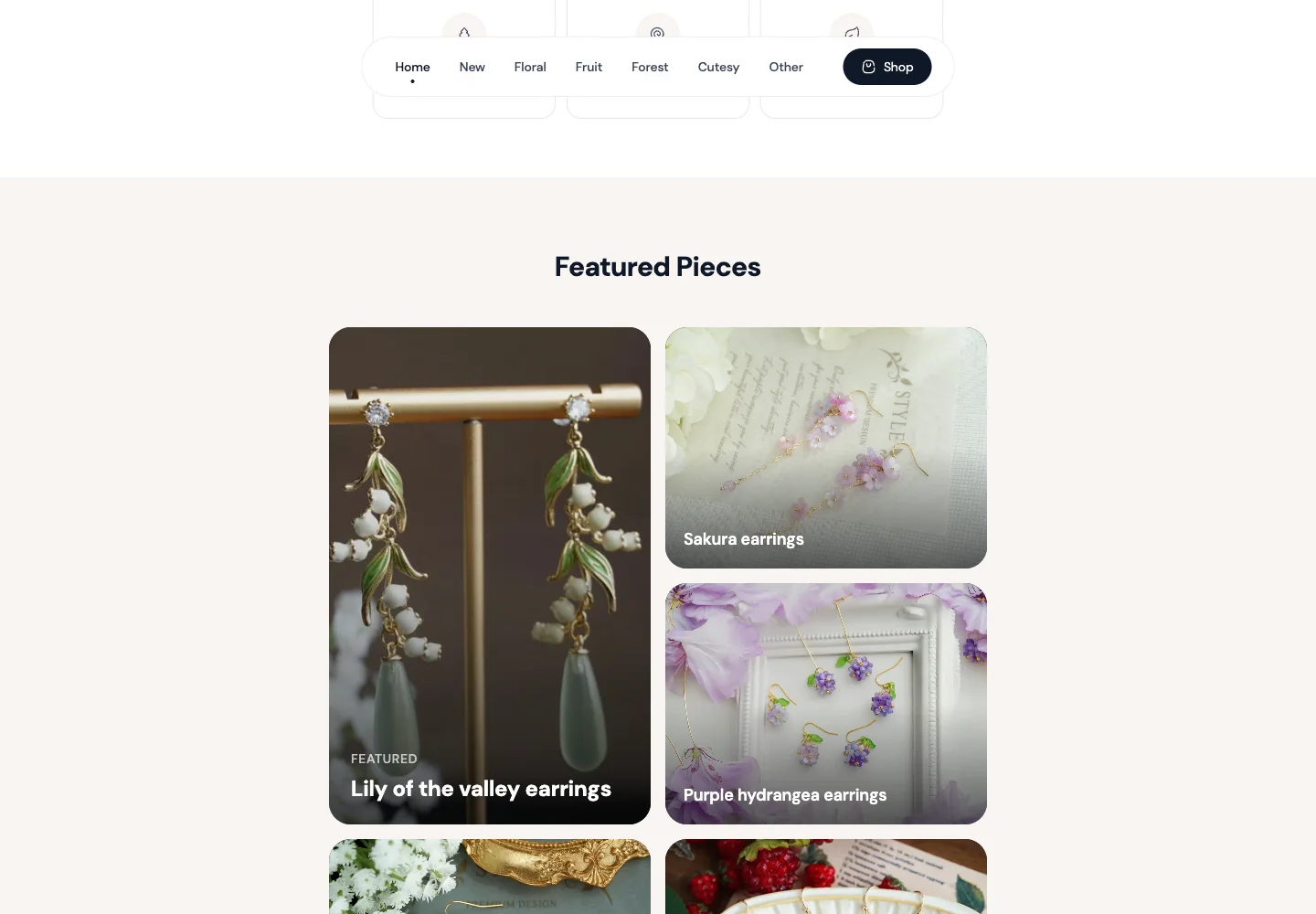 AnotherOneDream — website content and page detail